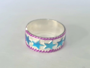 ANI846 Anillo MIDI estrellas colores