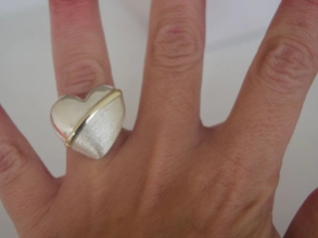 ANI068 corazón con dublé -