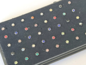 AQP0651 Piercing INDIVIDUAL flor cubic