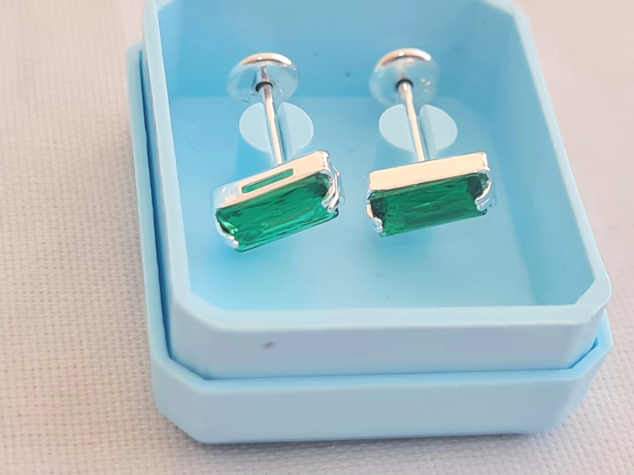 ABRI272 Aros abridores rect�ngulos cubic verde