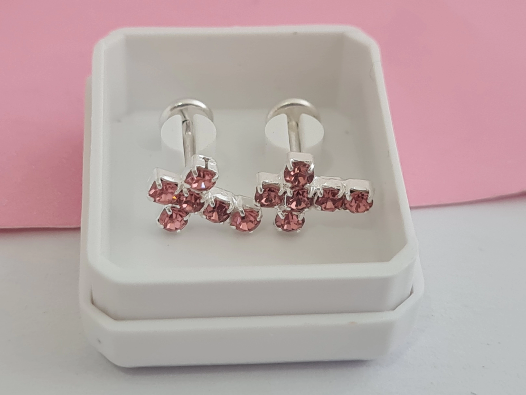 ABRI374 Aros abridores cruces rosas