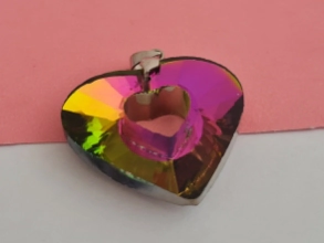 AQD0115 Dije corazón 3.3cm
