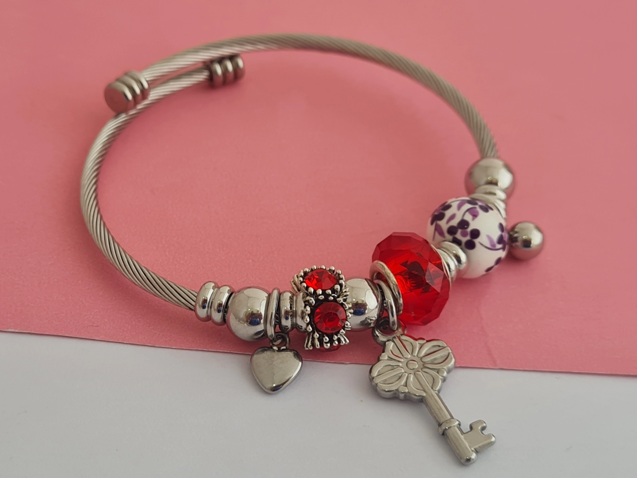 AQP0723 Pulsera escclava dijes