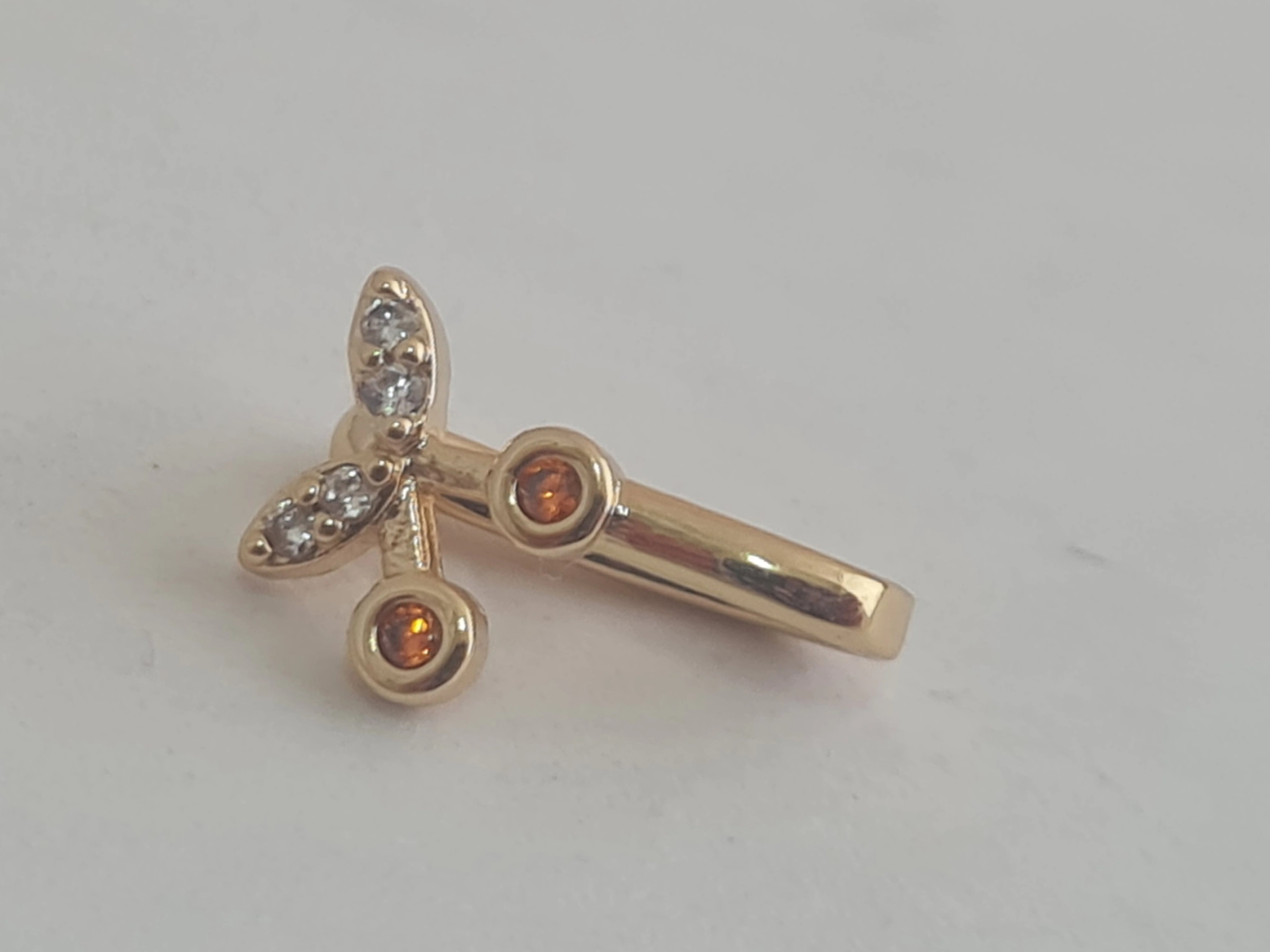 ADA0843 Aro INDIVIDUAL cuff cereza