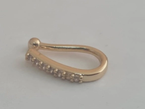 ADA0844 Aro INDIVIDUAL cuff con cubics