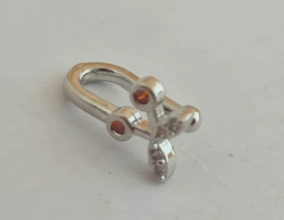 AQA1830 Aro CUFF individual cereza cubics