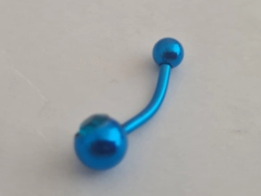 AQPI0034 Piercing azul