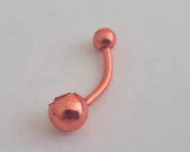 AQPI0035 Piercing rojo