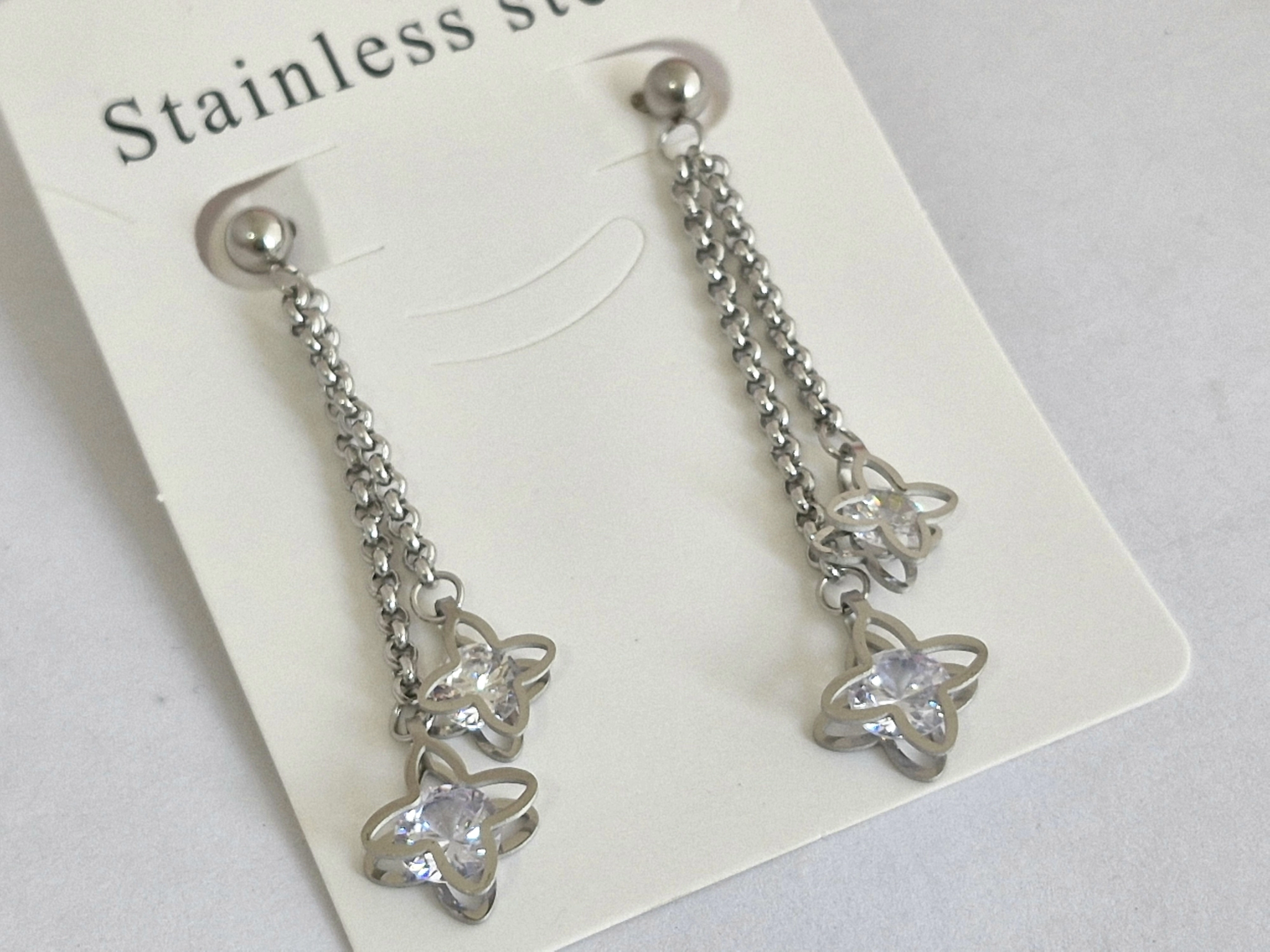 AQA1849 Aros colgantes con cubic