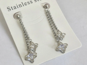 AQA1849 Aros colgantes con cubic