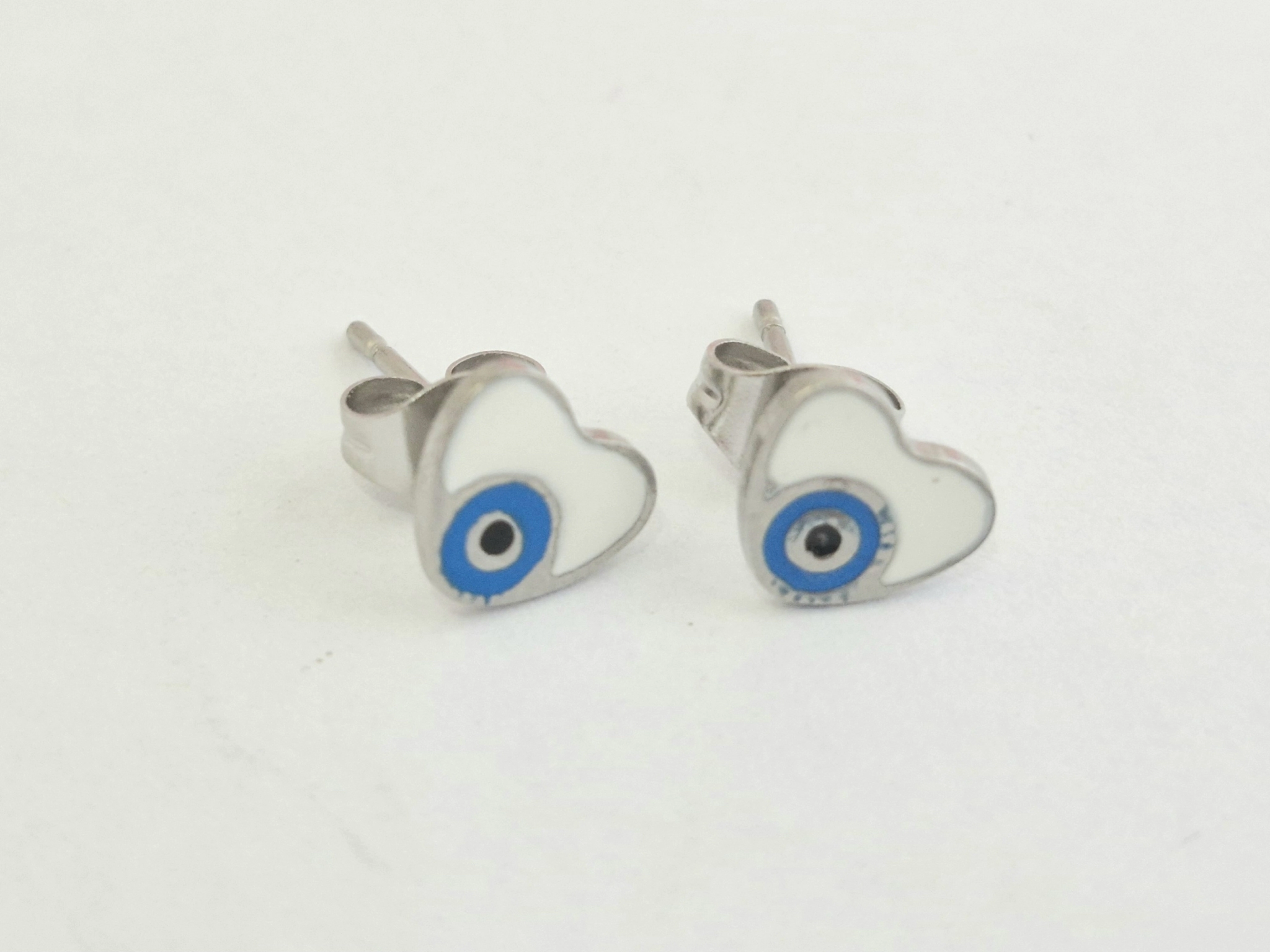 AQA1859 aro ojo turco corazn azul 9mm