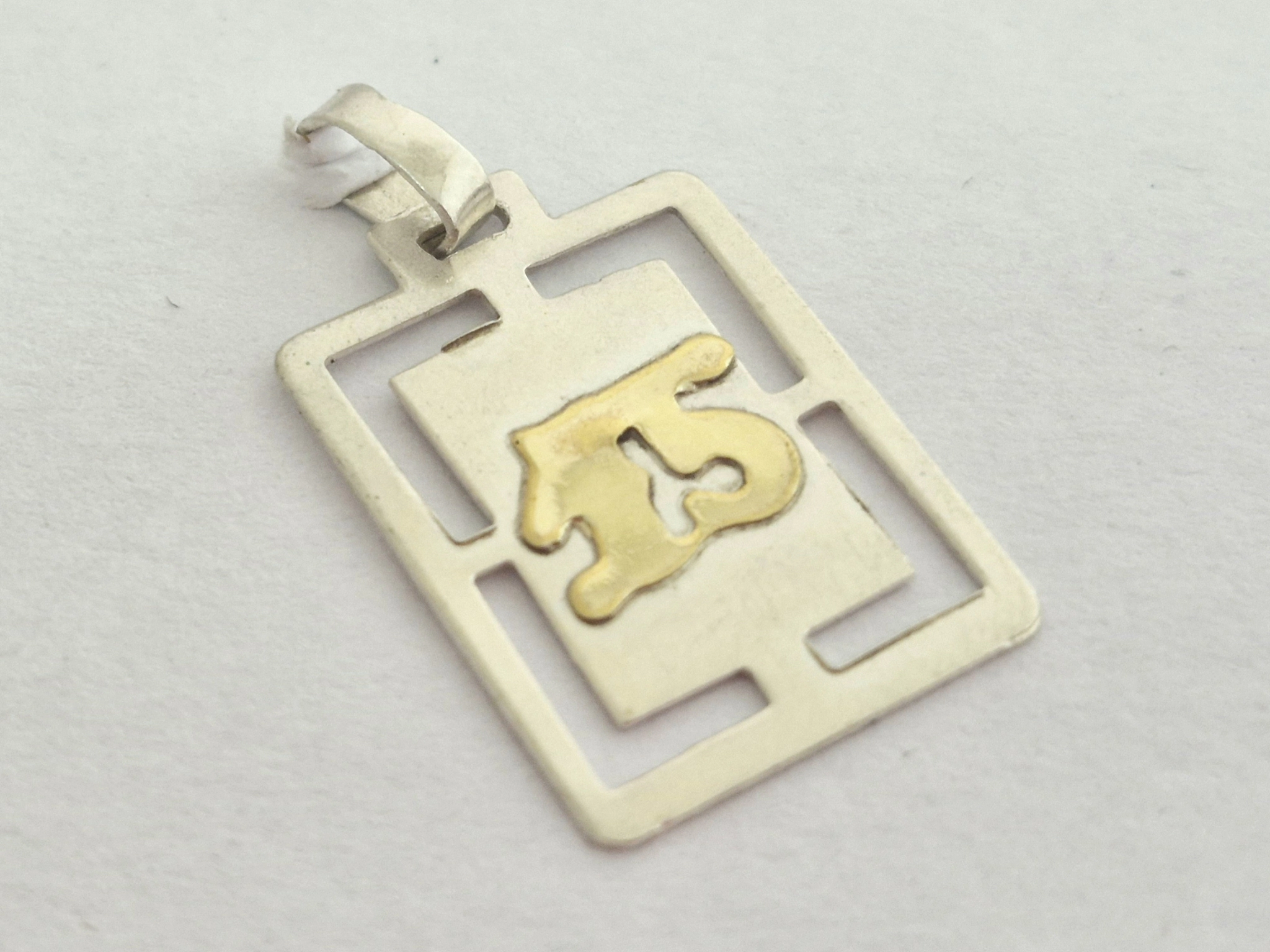 DI628 Dije 15 aos rectangular con dubl 1.5cm 