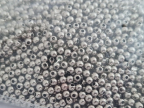 FOR0002 Bolitas 4mm NIQUEL X 10 GRAMOS