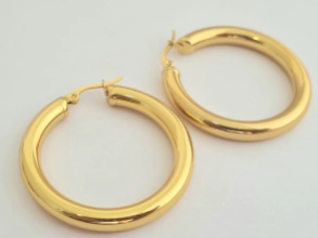 ADA870 Aros argollas infladas 5mm 4 cm