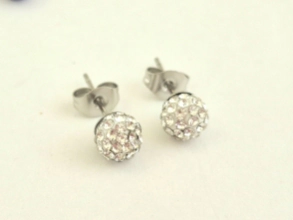 AQA01870 Aros bolitas de fuego TRANSPARENTE