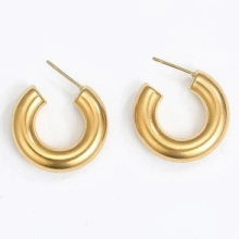 A-FAN0028 Aros PIN DORADO fantasía