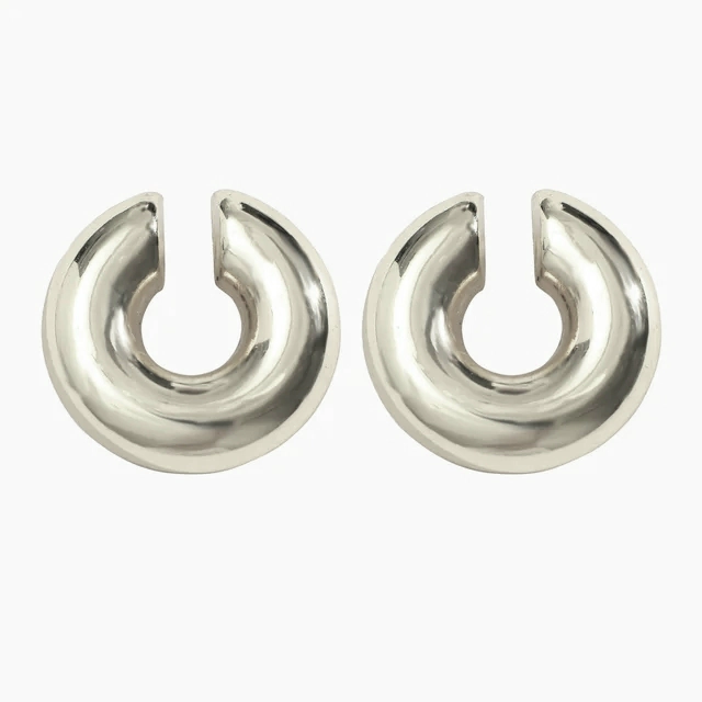 A-FAN0029 Aros CUFF PLATEADO fantasa