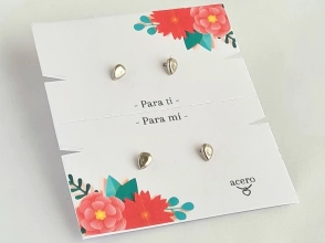 AQ-SET0376 Set x 2 abridores corazones