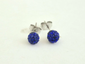 AQA01870 Aros bolitas de fuego AZUL