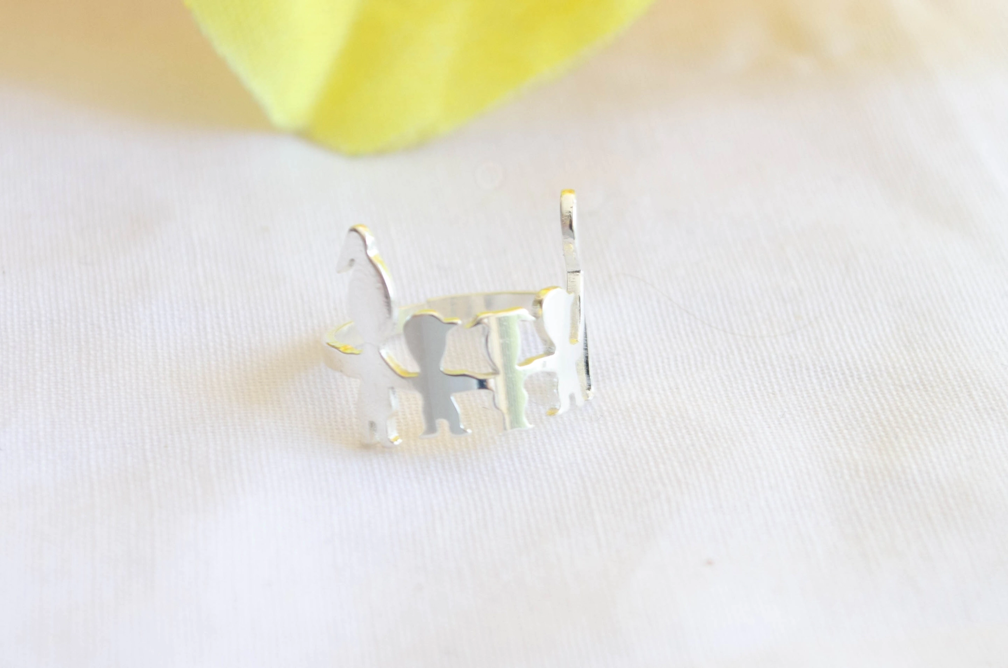 ABAN1709 Anillo familia 3 hjos