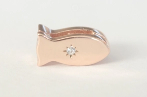 DI007 Dije plata rosé pandora plana - 