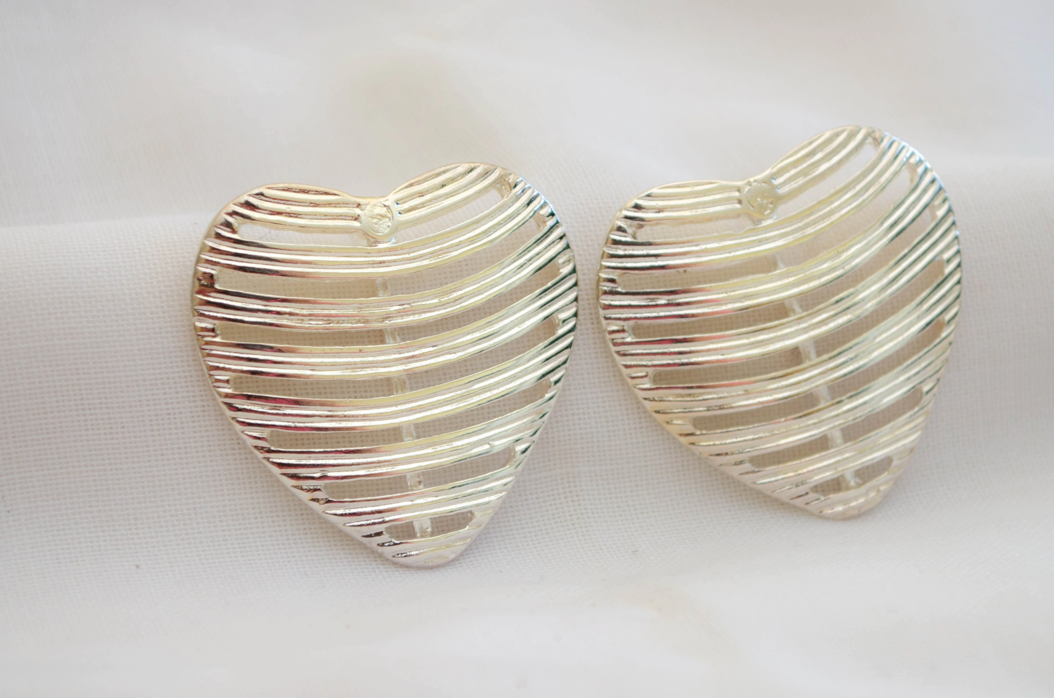 ABA4615 Aros corazn lneas xl 3.3cm