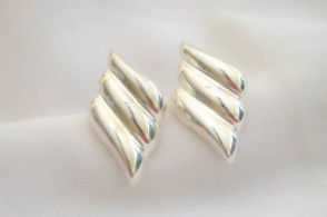 ABA4622 Aros rombos líneas xl 2cm