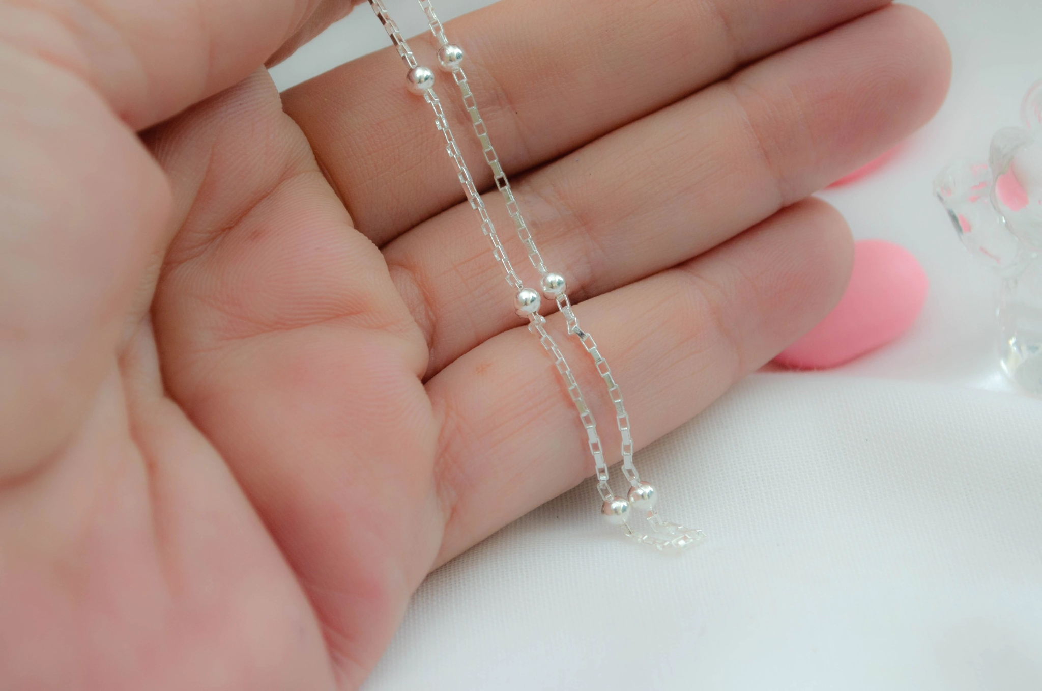 L-TO0001 Tobillera bolitas