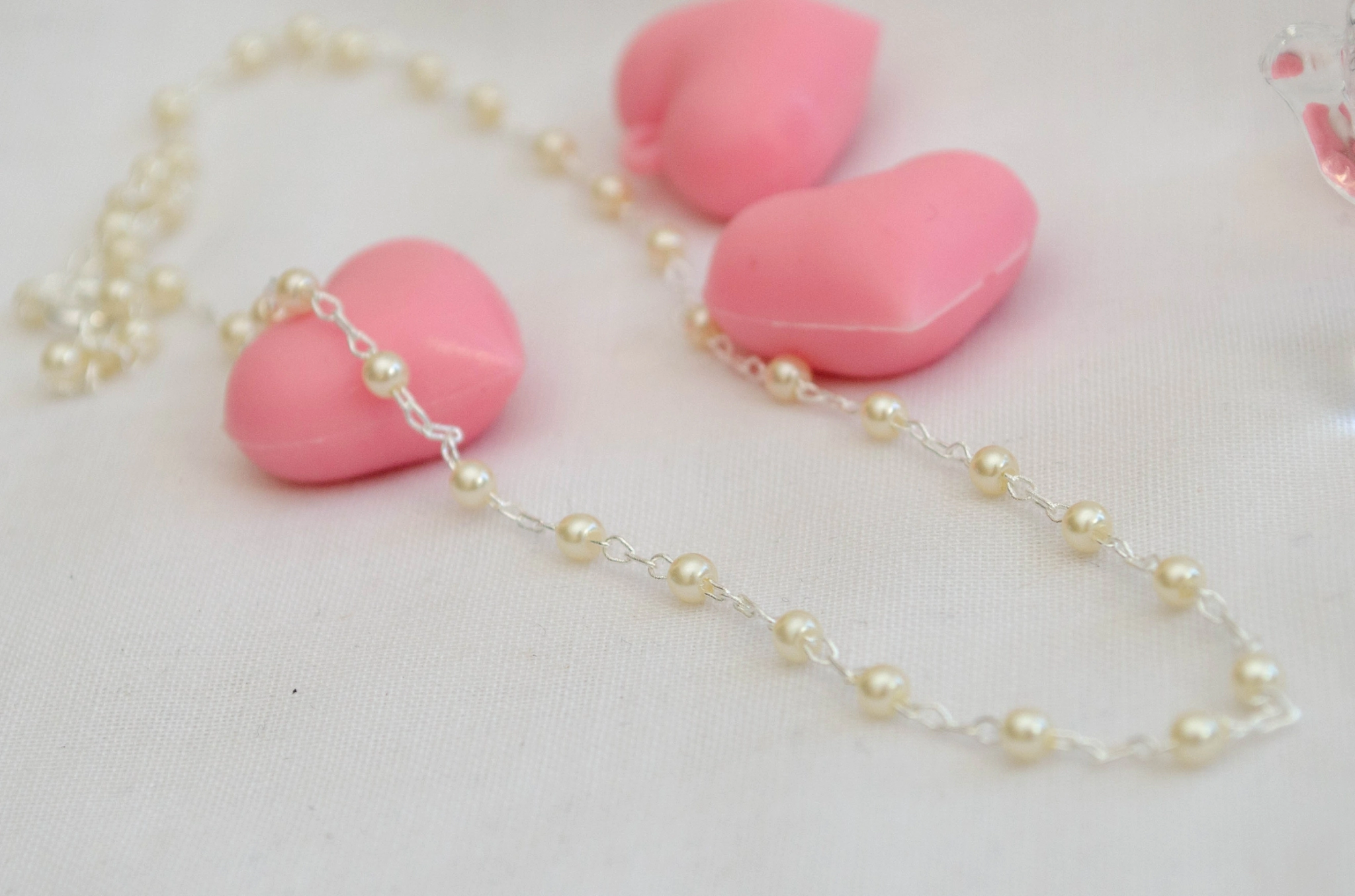 L-CA0010 Cadena con perlas 45cm