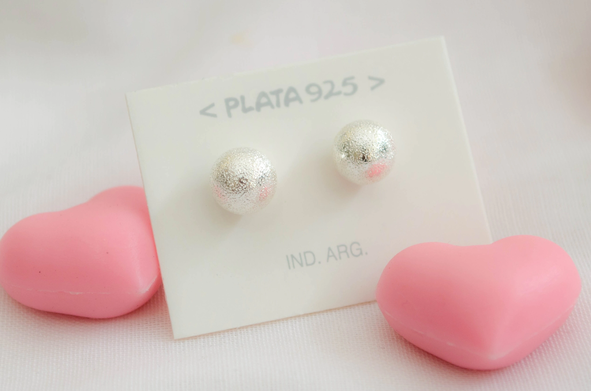 L-AR0381 Aros bolita arenada 8mm