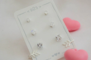 L-TRI0003 TRIO Aros cubics cuadrados + cuff
