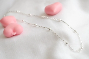 L-CA0049 Cadena con bolitas 45cm