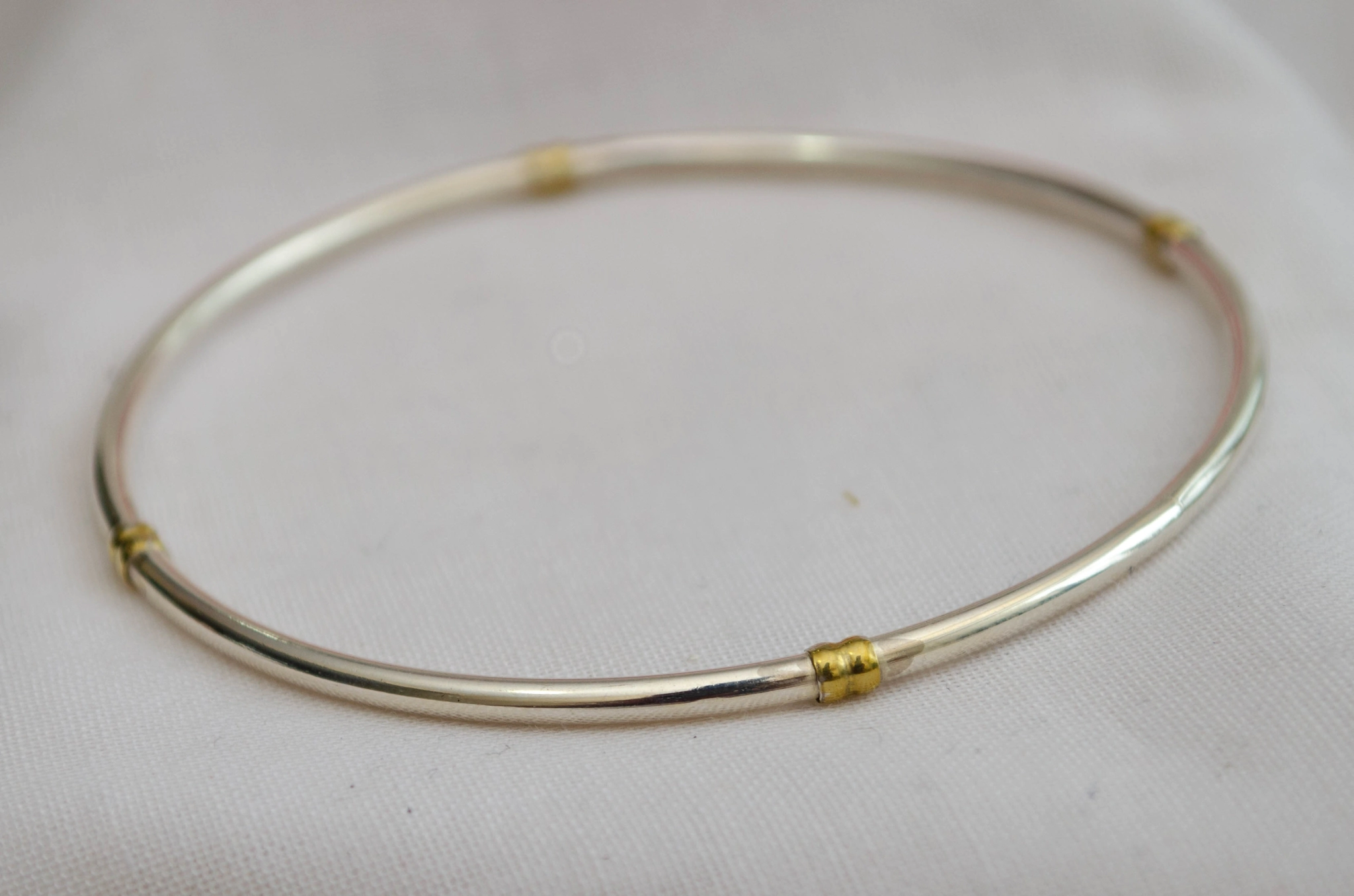 PU1239 Pulsera esclava con duble 6.5cm dimetro