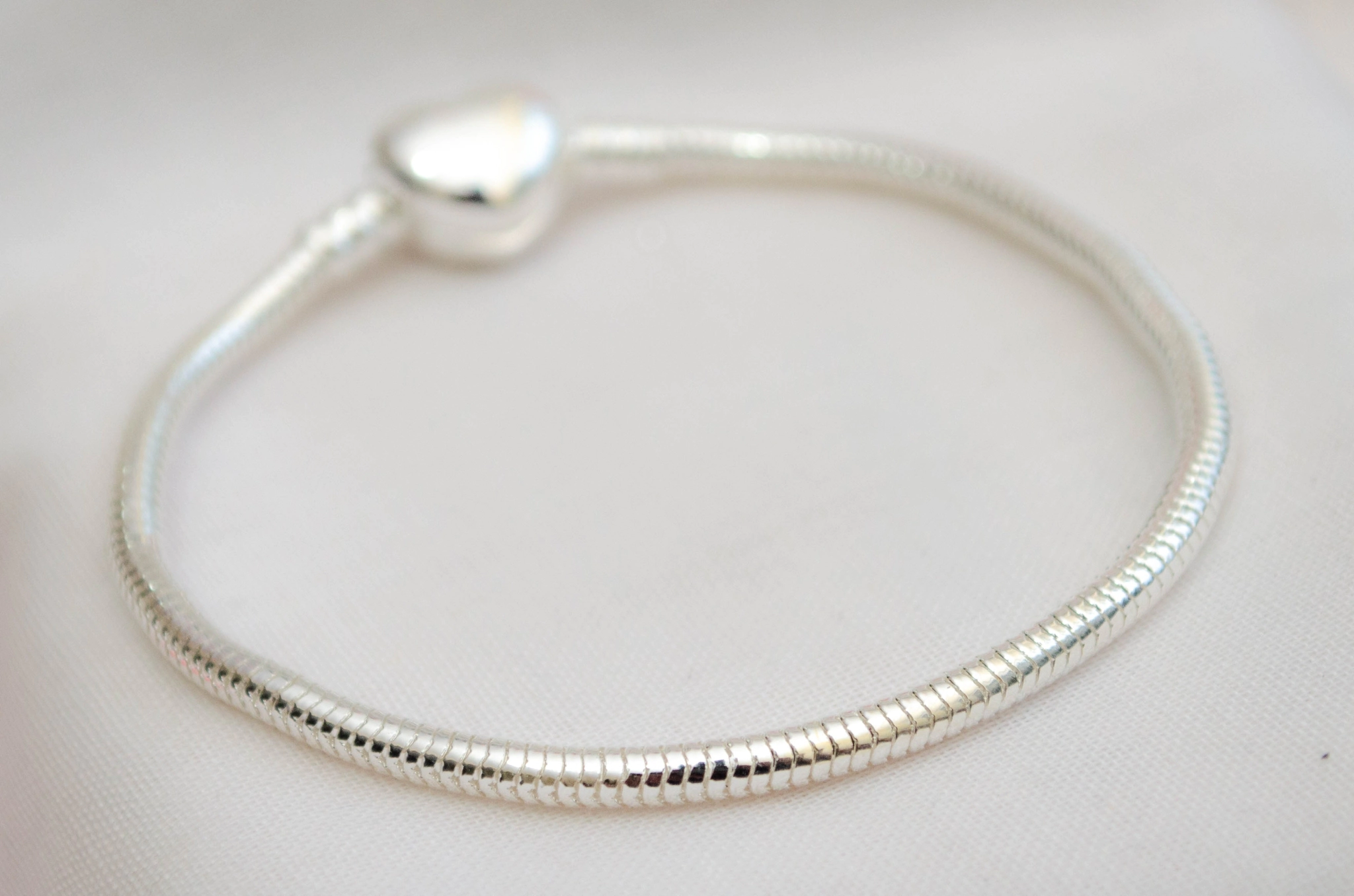 L-PU0019 Pulsera smil pandora  cierre coazn