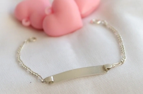 PU1242 Pulsera identidad nena 3x1 16cm