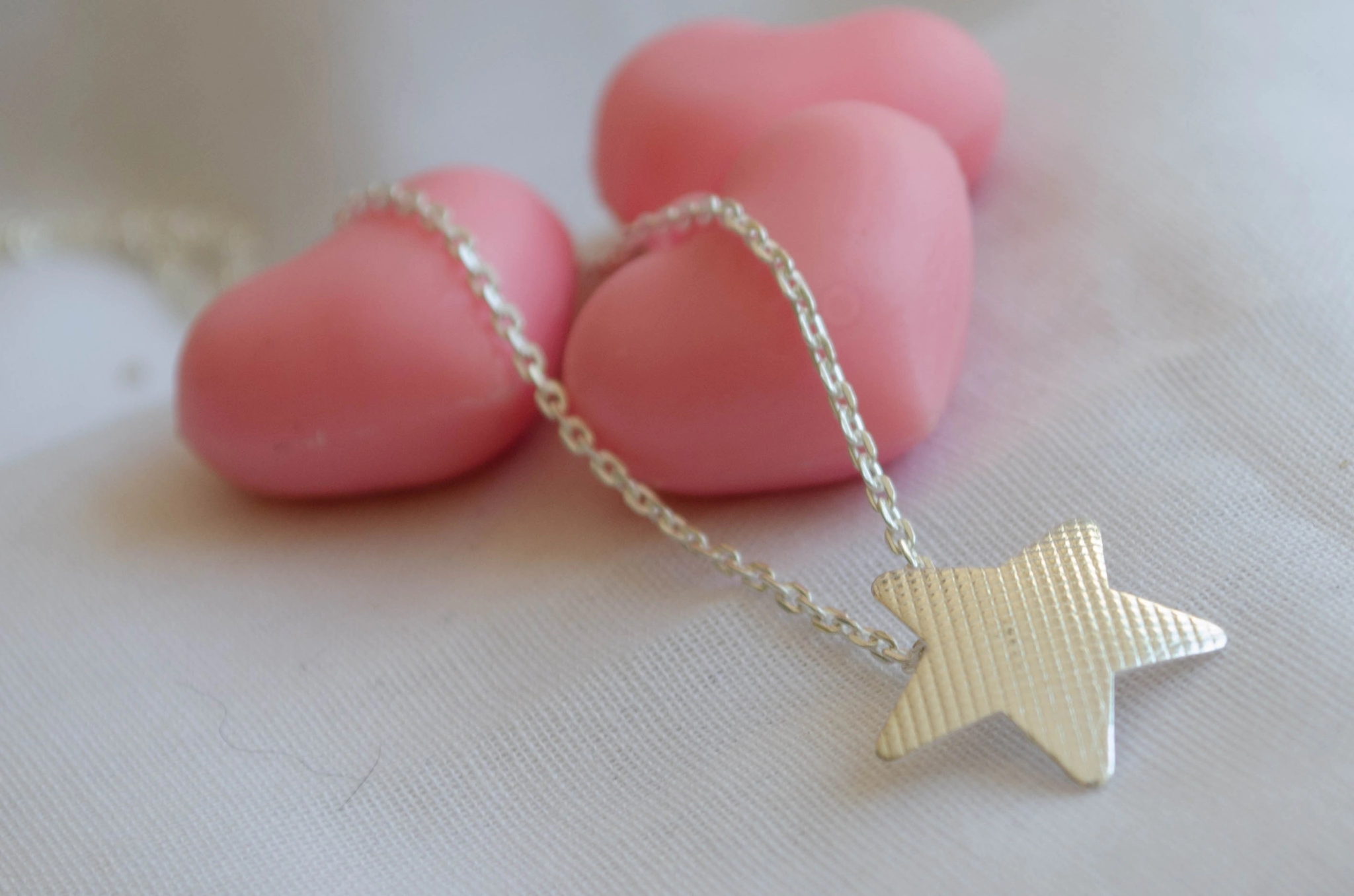 L-CA0061 Cadena 45cm+dije estrella