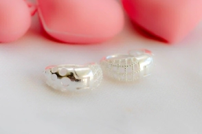 L-AR0524 Aros  cubanos calados 1.3cm