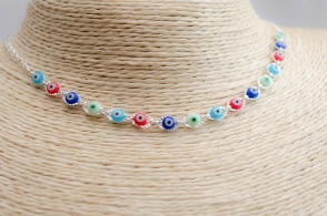 L-CA0101 Cadena 45 cm ojitos