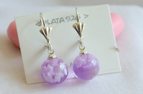 L-AR0542 Aros cielo colgantes LILA