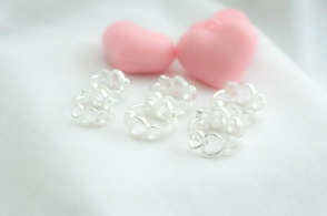 L-TRI0020 Trio argollas corazones verticales