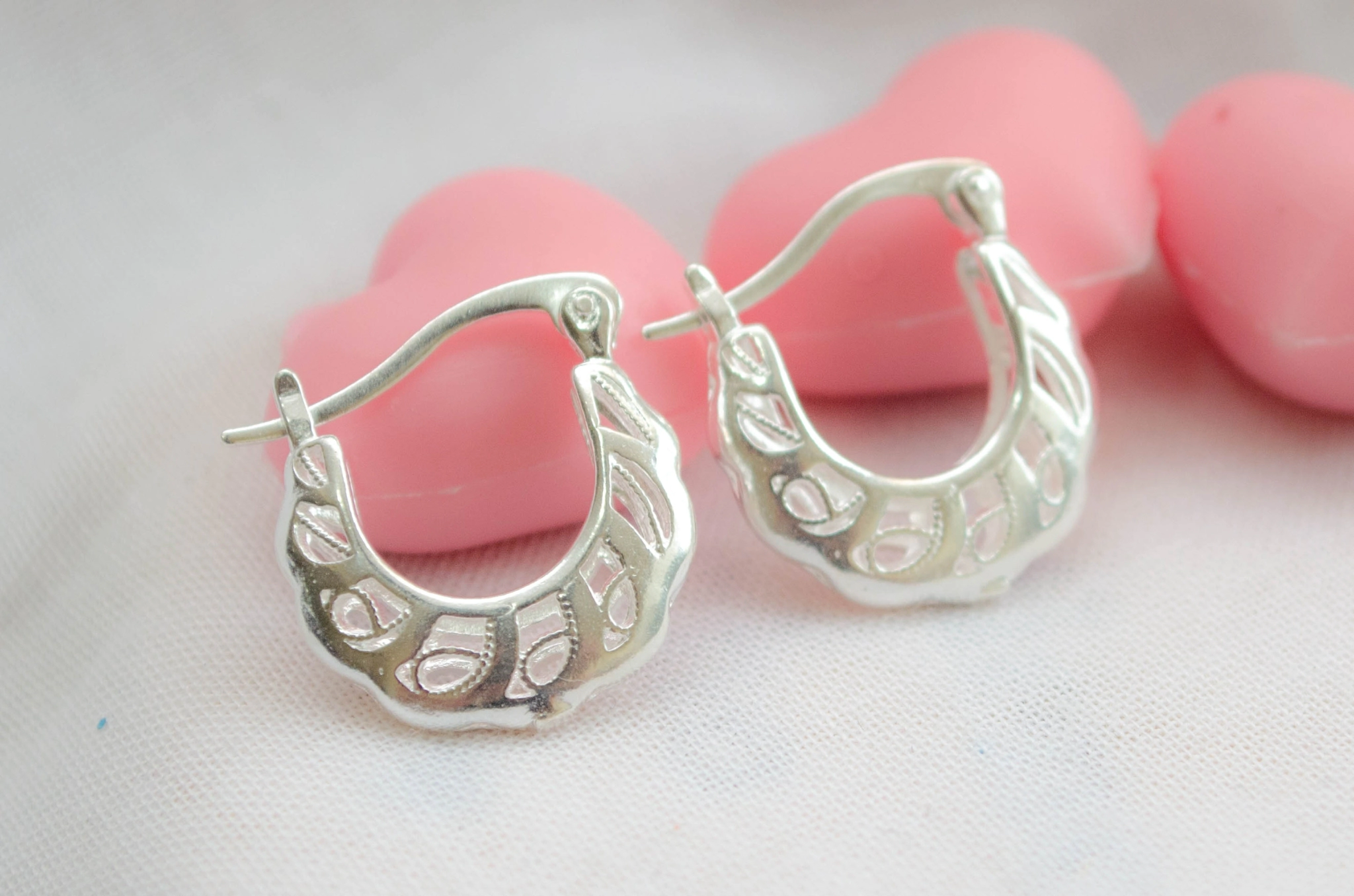 L-AR0562 Aros canastas caladas 1.8cm largo