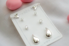 L-TRI0029 Trio cubics y gota + cuff