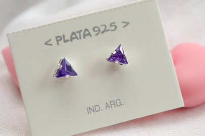 L-AR0589 Aros cubic tringulo LILA