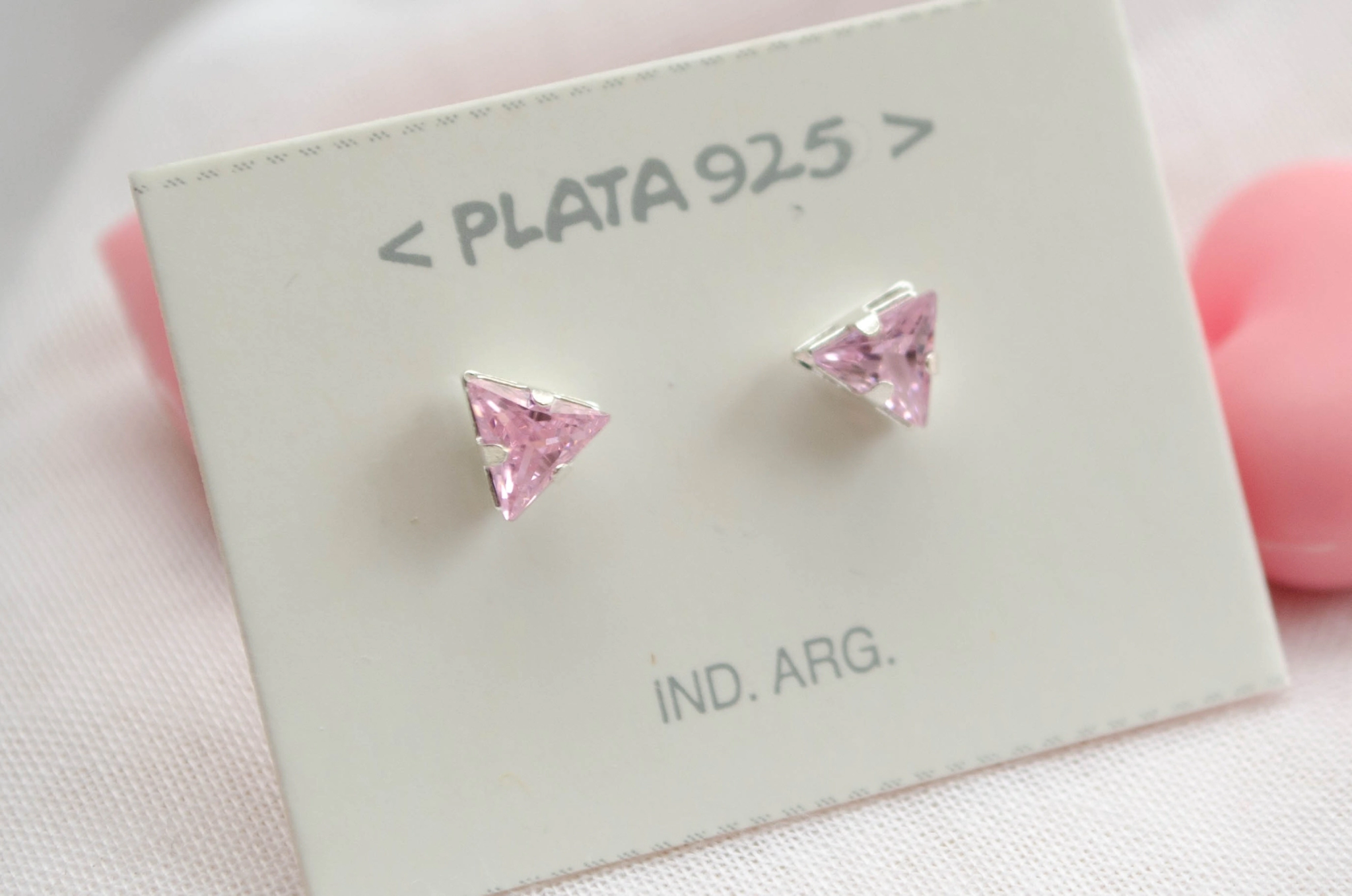 L-AR0589 Aros cubic tringulo ROSA