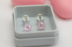 ABRI680 Aros abridores estrellas cubic rosa