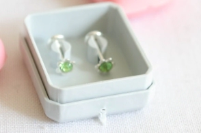 ABRI1030 Aros abridores flor cubic VERDE