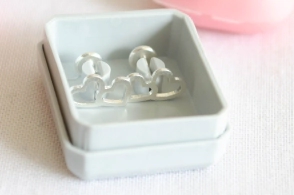 ABRI1032 Aros abridores 2 corazones bordes