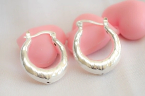 L-AR0806 Aros  INFLADOS ovales 1.8x2.3cm