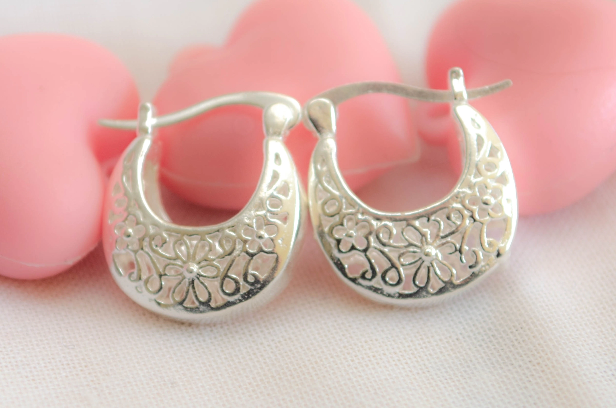 L-AR0815 Aros canasta calada flores