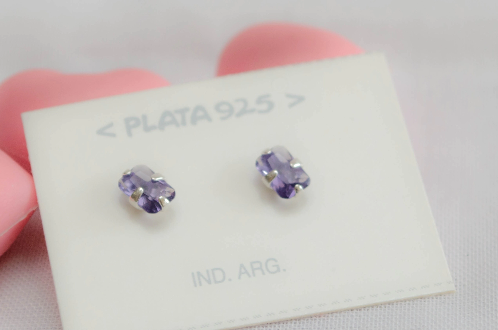 L-AR0763 Aros cubic rectngulo LILA